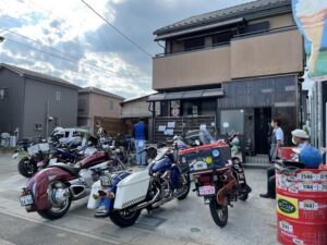今日はライダーズカフェ「はらっぱ」でランチでした。【八潮のランチ】
